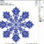 snowflake embroidery design from widoembroidery.com