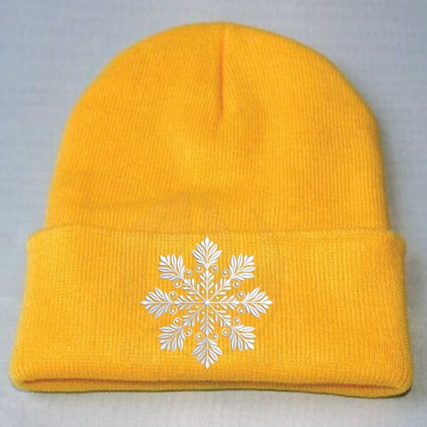 snowflake embrodiery design www.widoembroidery.com