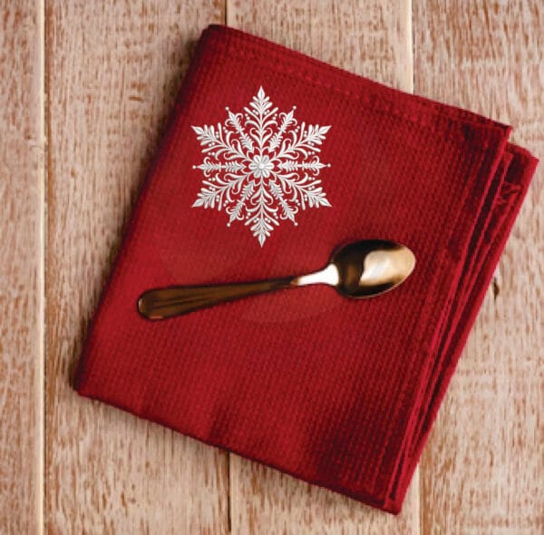 snowflake machine embroidery design from widoembroidery.com