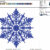 snowflake machine embroidery design from widoembroidery.com