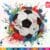 soccer ball embroidery design from widoembroidery