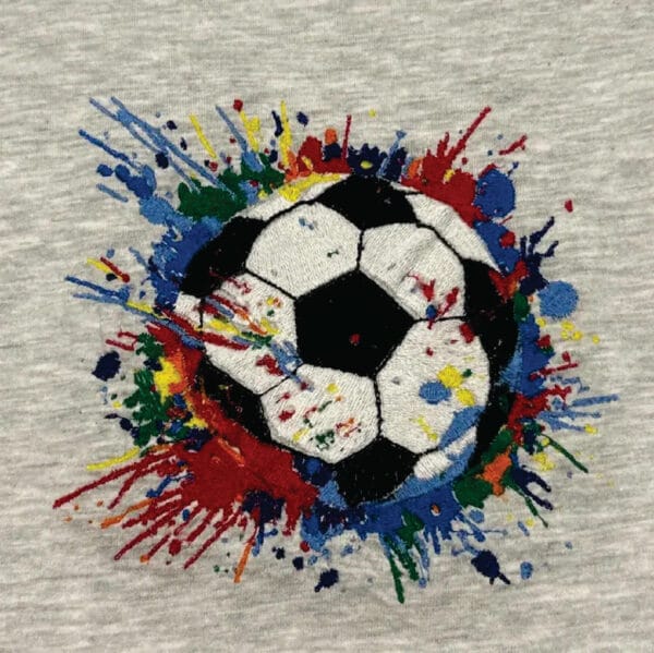 soccer ball embroidery design from widoembroidery
