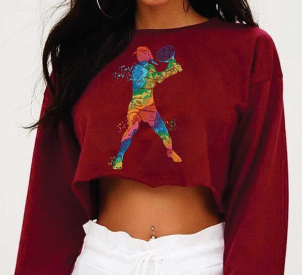 tennis embroidery design from widoembroidery.com