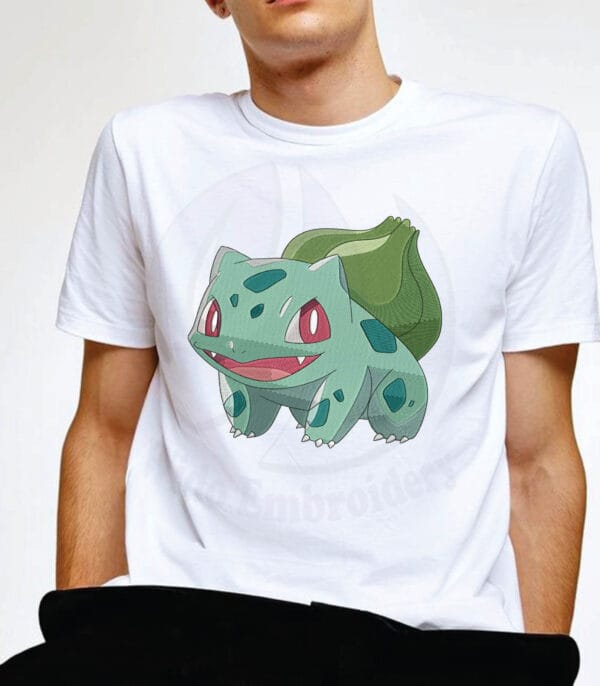 bulbasaur embroidery design from widoembroidery.com