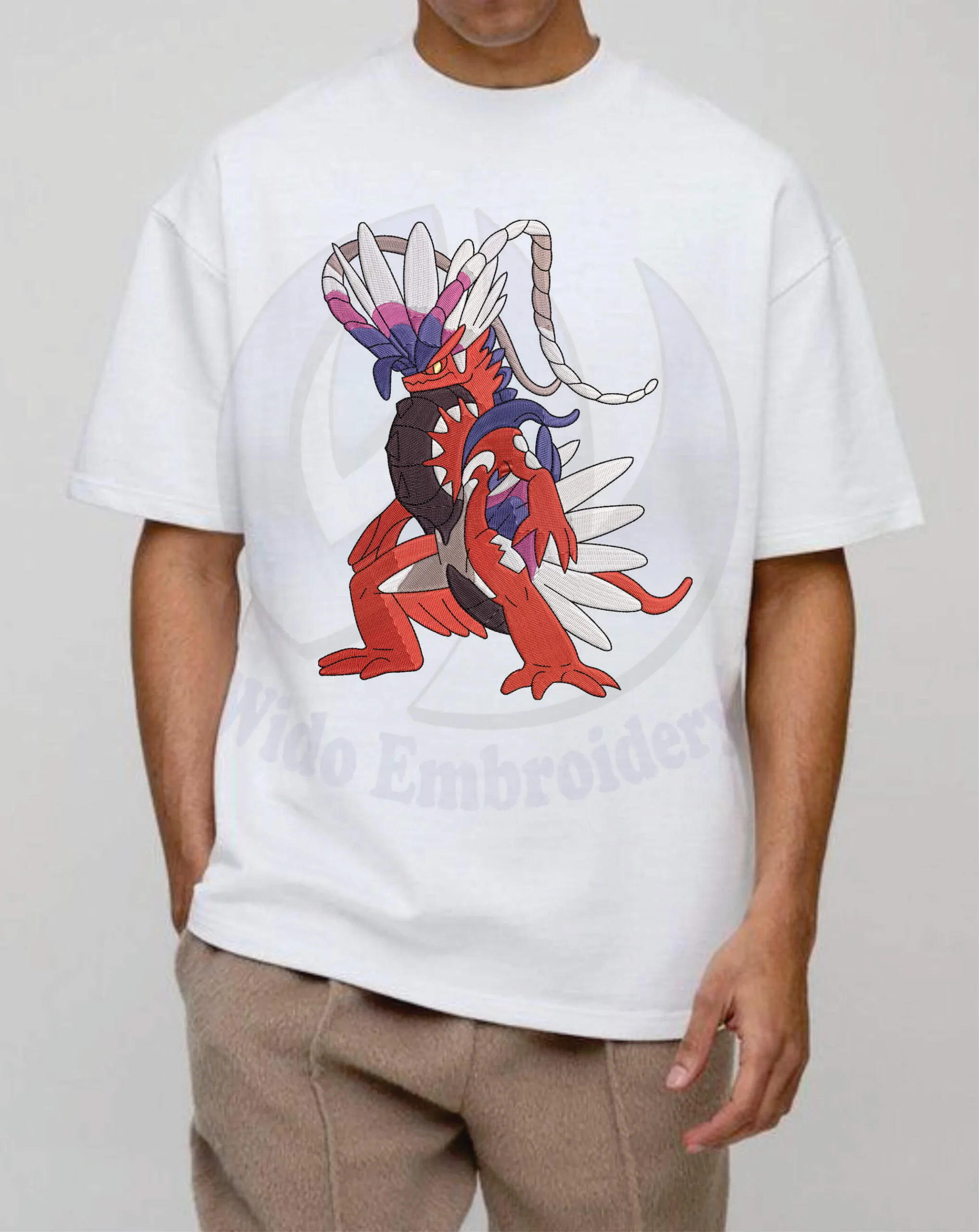 koraidon pokemon embroidery design from widoembroidery.com