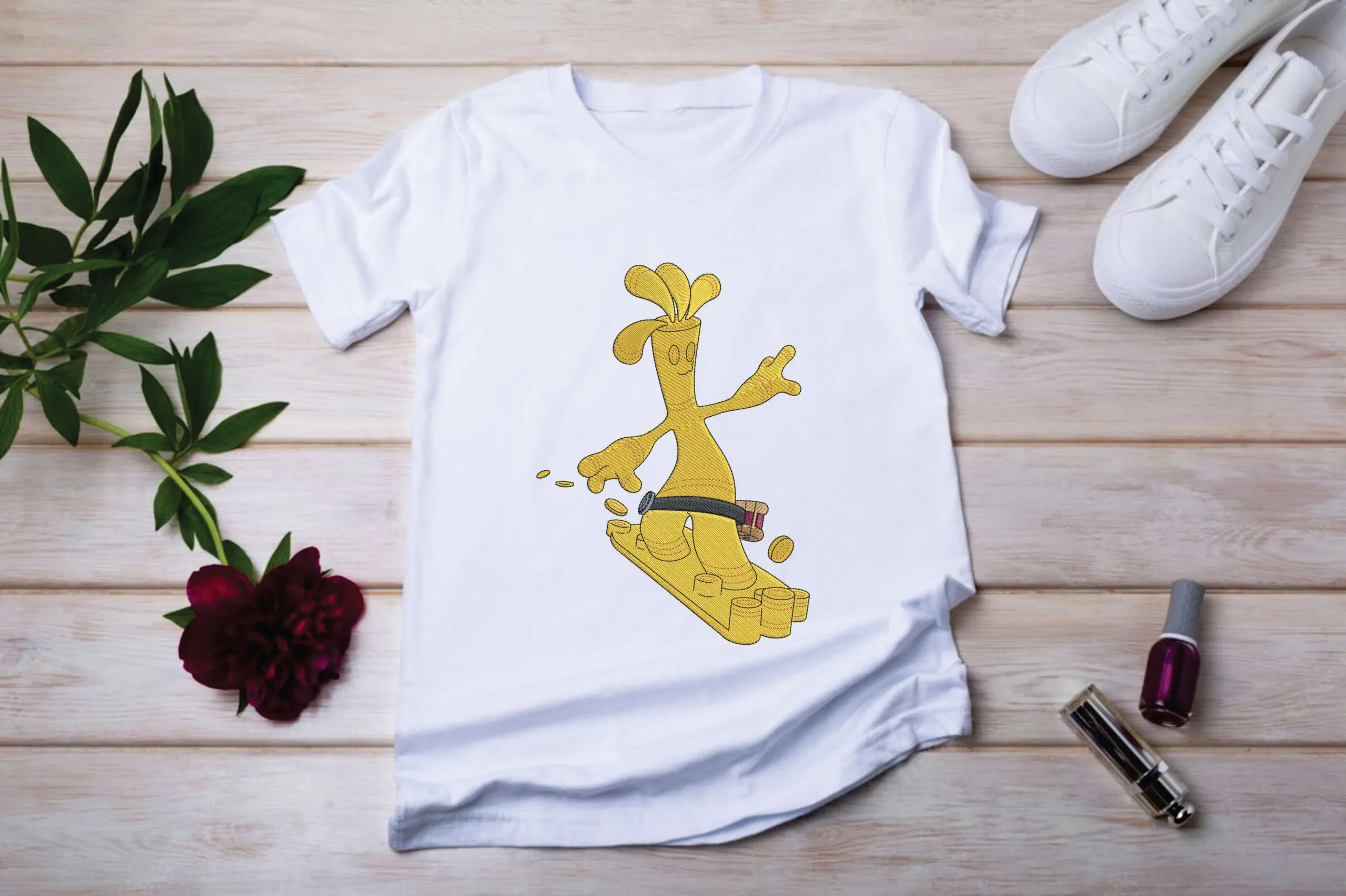 Gholdengo pokemon embroidery design from widoembroidery.com